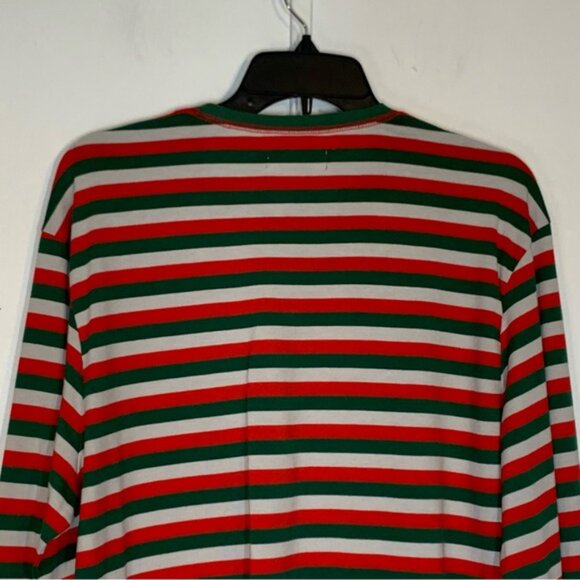 BP. Men's Hang Out Cotton Blend Long Sleeve Stripe Top - Picture 8 of 14